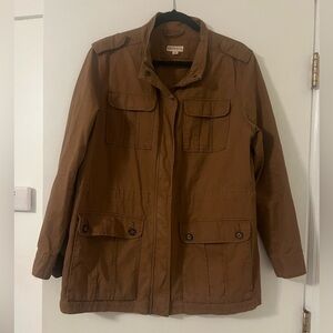 Women’s Merona Tan Utility Jacket size XL